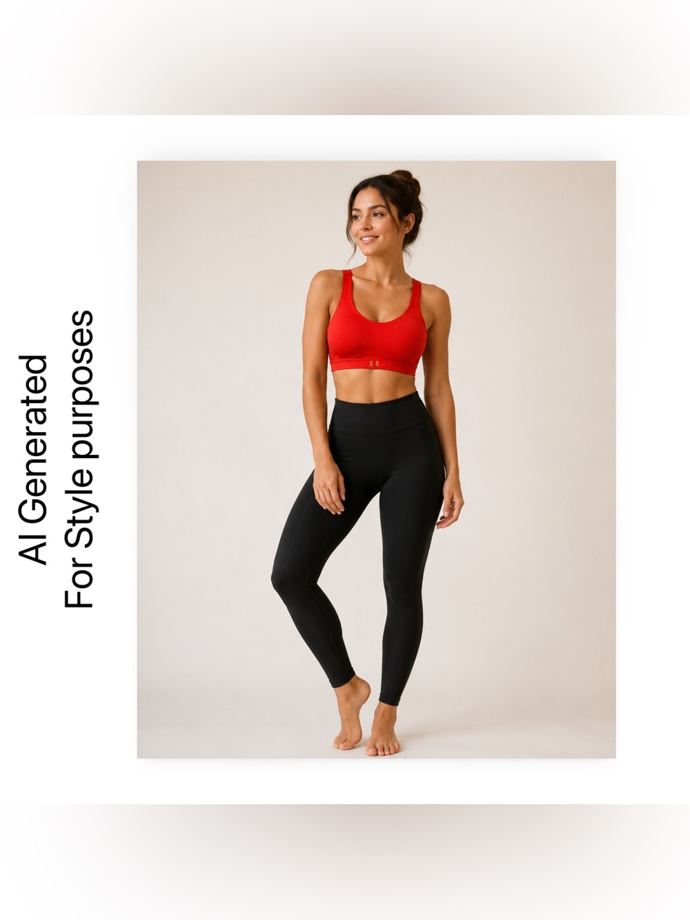 🇺🇸👌VGUC UNDER ARMOUR | 38C | Infinity sport bra orange good support - Picture 9 of 16